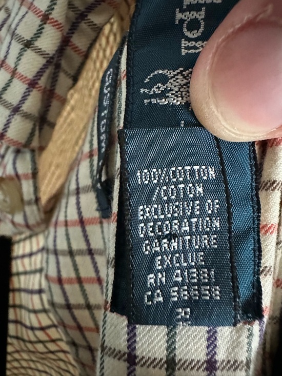 Size XL Ralph Lauren Men’s Custom Fit Plaid Button Down Cotton Shirt - Picture 6 of 6